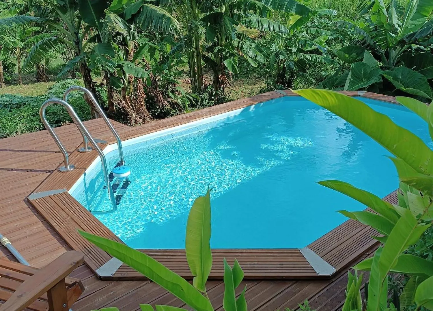 Holiday home Kaz A Klemence Gite Creole Avec Piscine Et Table Dhotes A Anse Bertrand Guadeloupe