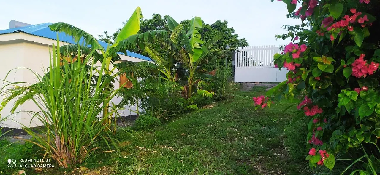 Kaz A Klemence Gite Creole Avec Piscine Et Table Dhotes A Anse Bertrand بيت للعطل Anse-Bertrand