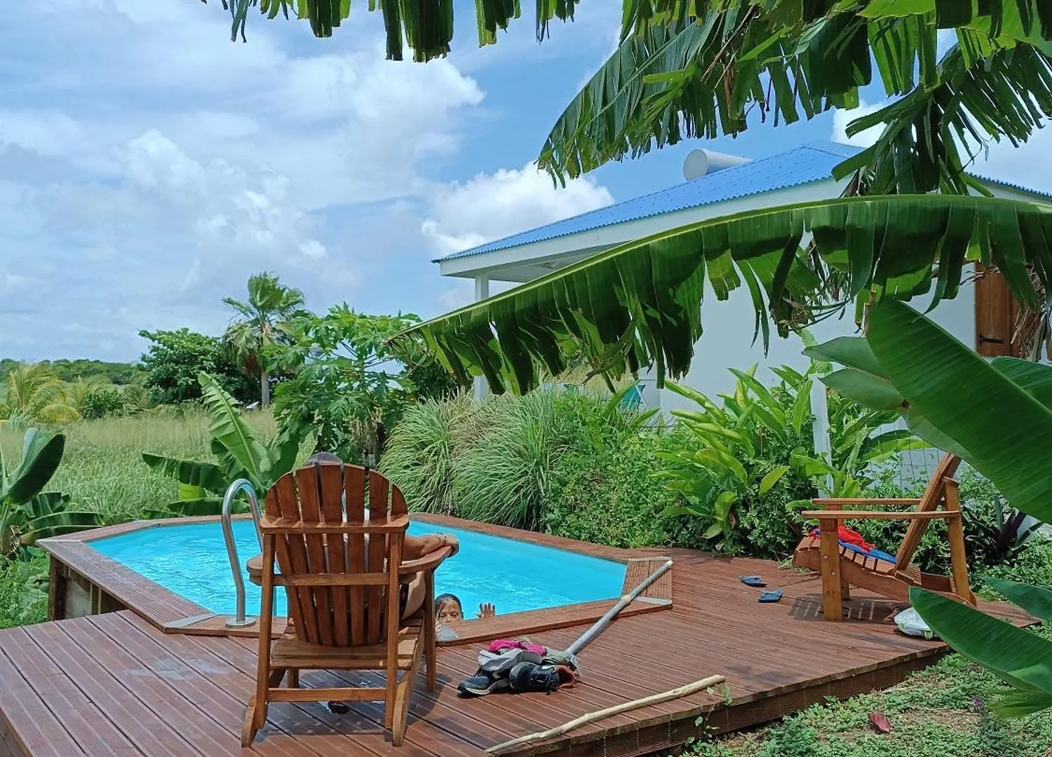 Kaz A Klemence Gite Creole Avec Piscine Et Table Dhotes A Anse Bertrand 0*, Anse-Bertrand غوادلوب